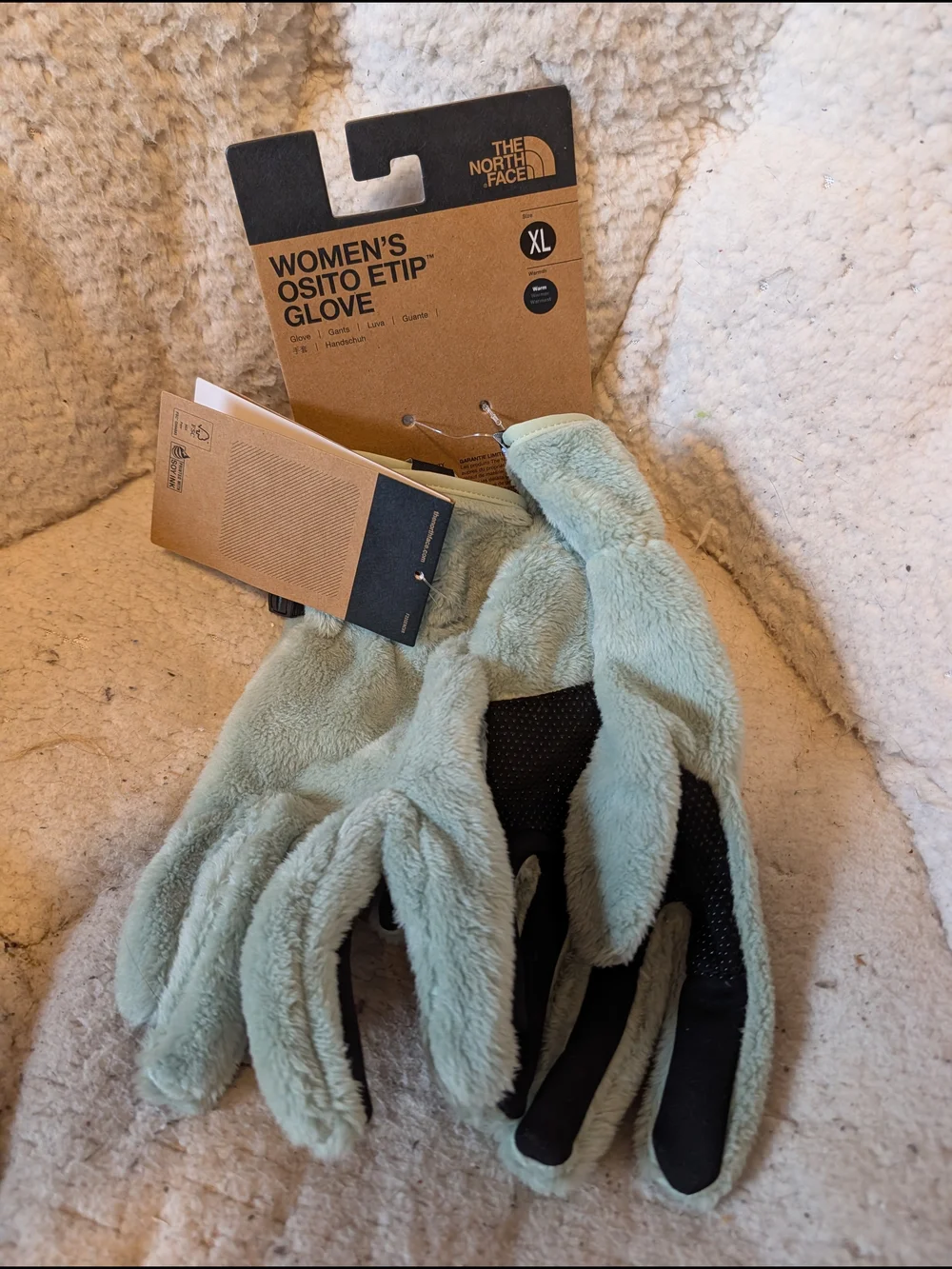 The North Face Women's Osito ETip Gloves - Mint